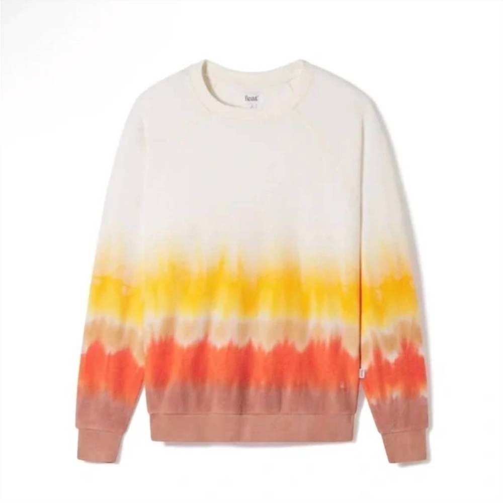 Feat BlanketBlend Crewneck Tie Dye Desert Sunset